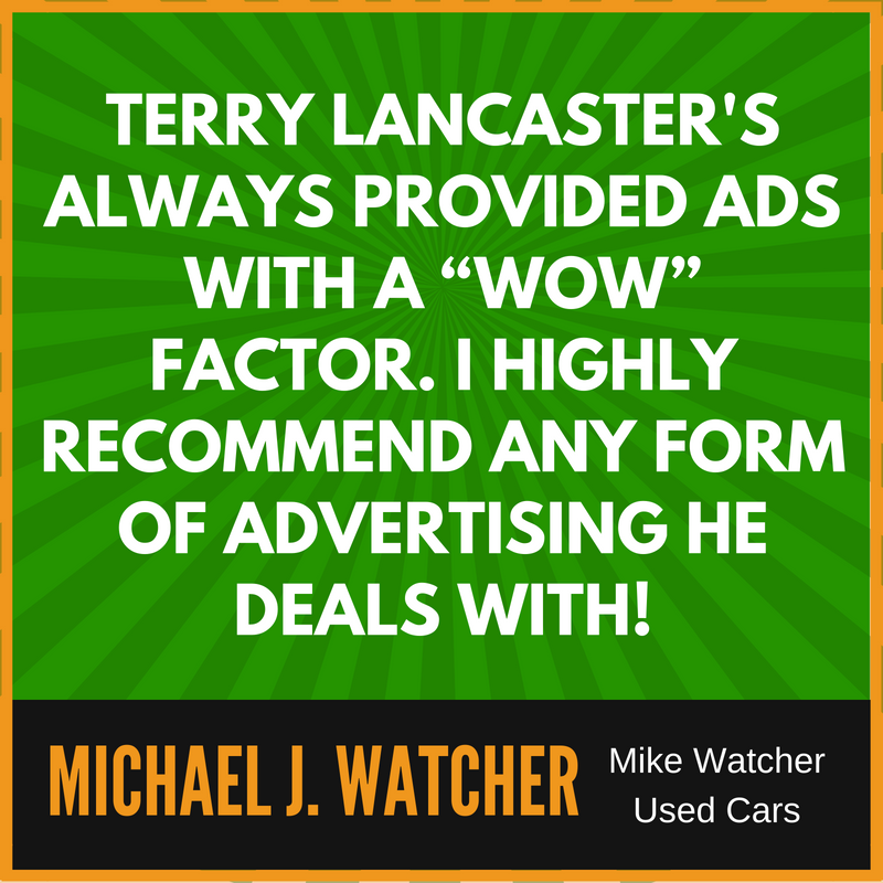 automotive marketing and advertising by Terry Lancaster