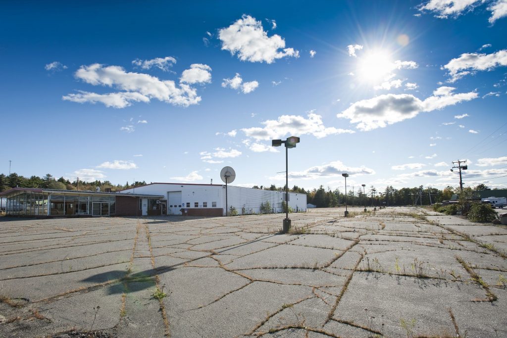 Abandoned Car Dealership