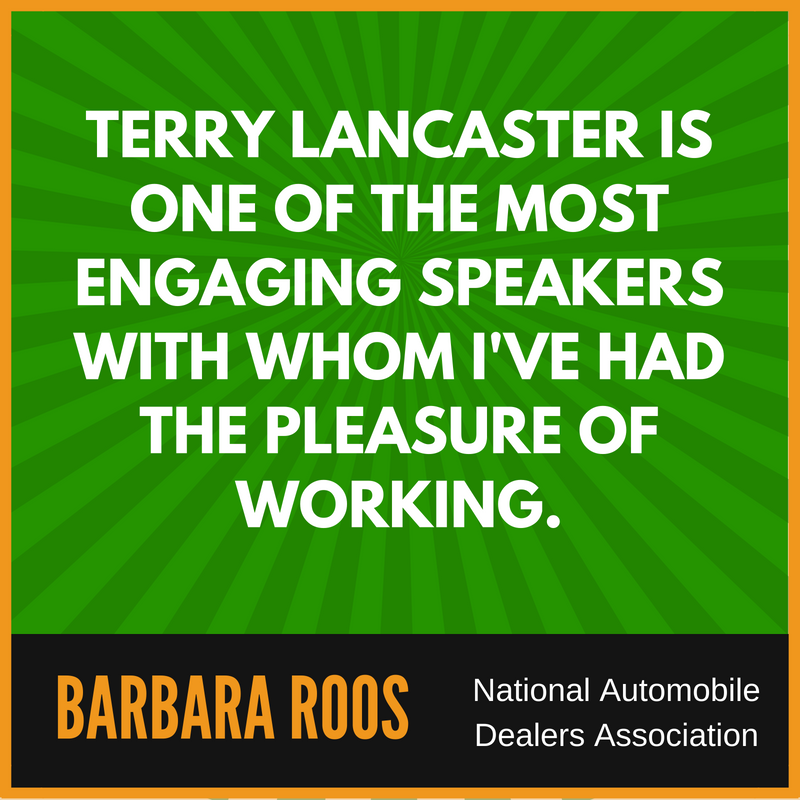 Sales Speaker Terry Lancaster