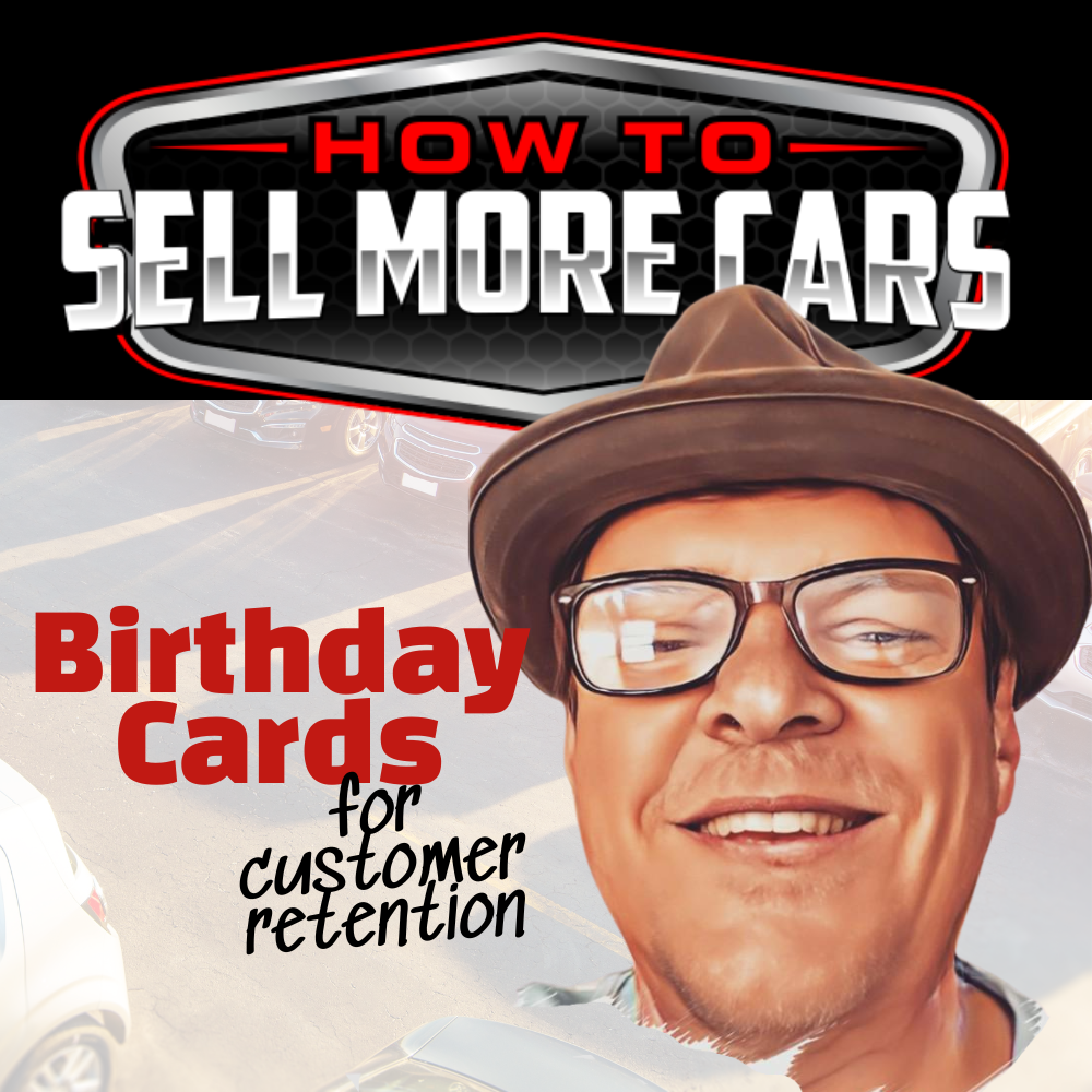 birthday cards for car dealers