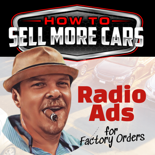 radio ads for new car orders