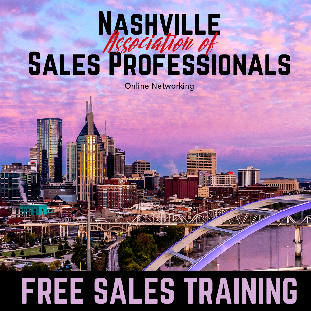 Nashville Association of Sales Professionals Free Sales Training